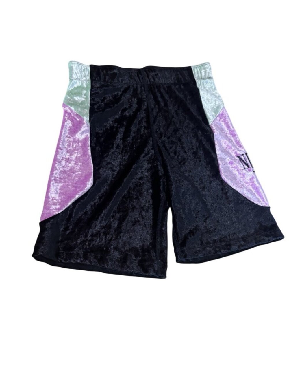 Nike Sportswear Women's Size Medium Velvet Bike Shorts Above Knee - Picture 4 of 8